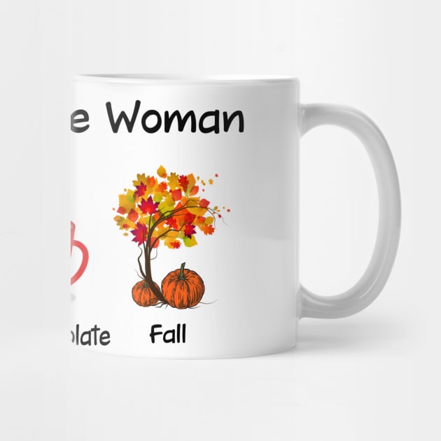 I'm A Simple Woman Books Hot Chocolate And Fall by ValentinkapngTee